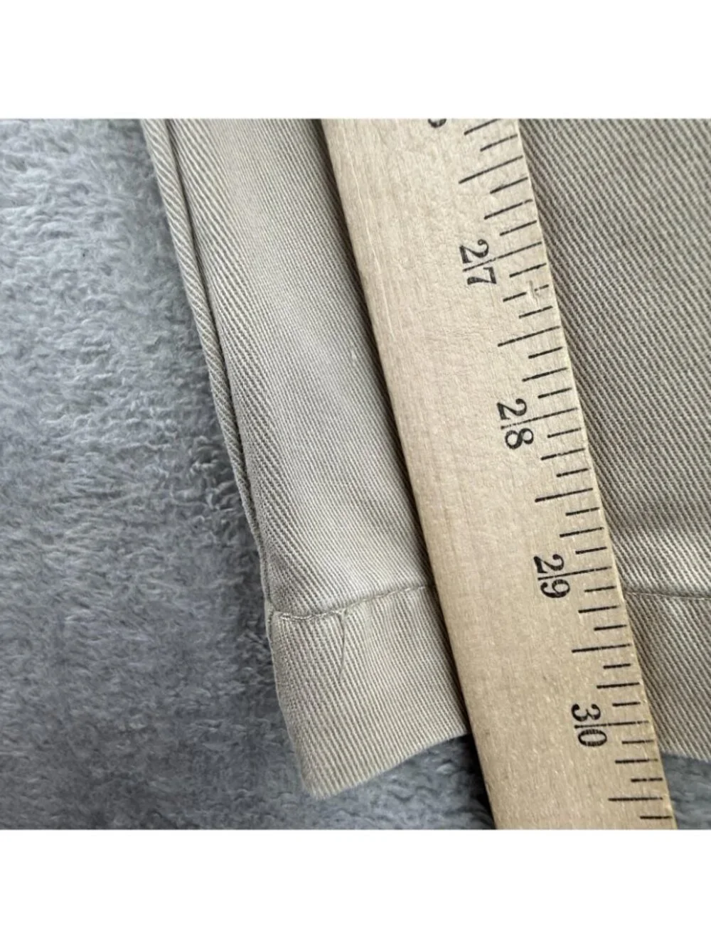 Polo Ralph Lauren Pants Mens 34x30 Beige Classic Fit Pleated Polo Chino Preppy